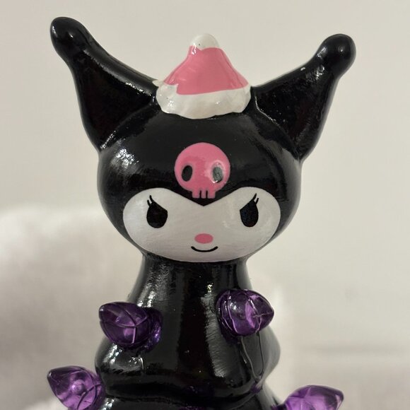 6" Collectable KUROMI Ceramic Christmas Tree - Picture 1 of 7